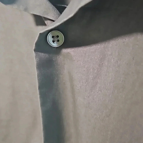 JF J. Ferrar Men's Button DownShirt Top Size M 34-35 Dress Long Sleeve - Picture 5 of 10